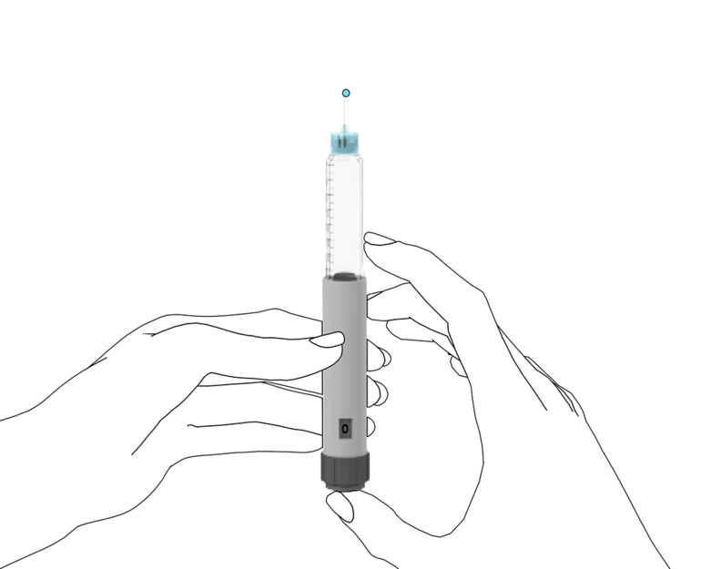Handling - Priming of injection pen