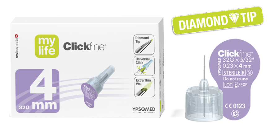 Clickfine DiamondTip Box 4 mm